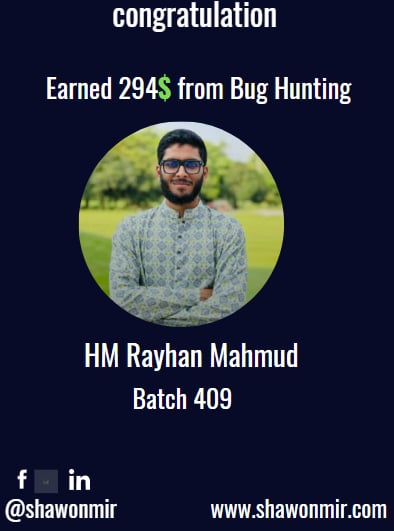 Mahmud's Success